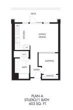 Plan A 738 floor plan